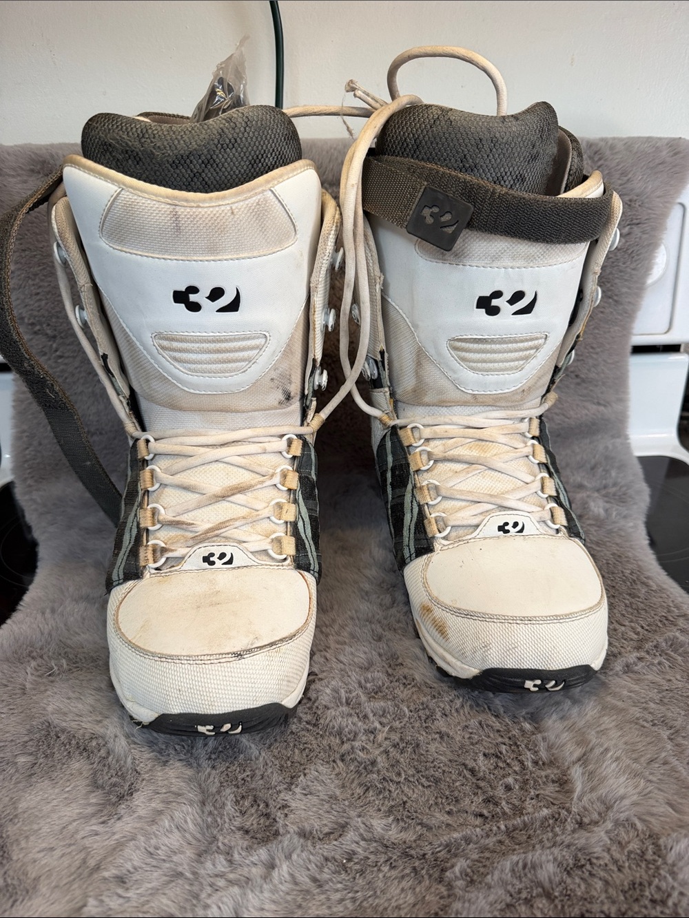 K2 Men's White Snowboard Boots - White
